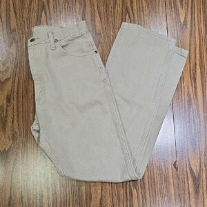 Wrangler Women's Straight Leg Jeans in Tan